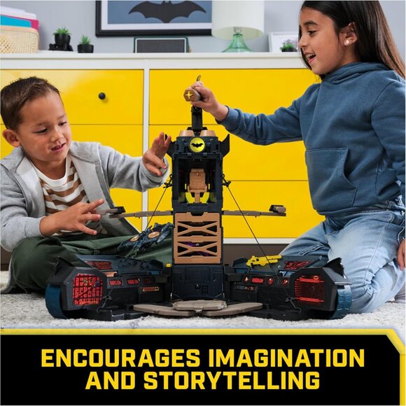 NEW DC Comics Batman Ultimate Transforming Batmobile Playset Toy Figure Glider L - Picture 4 of 16